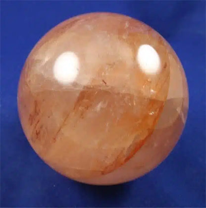 Red Hematoid Quartz Sphere 6
