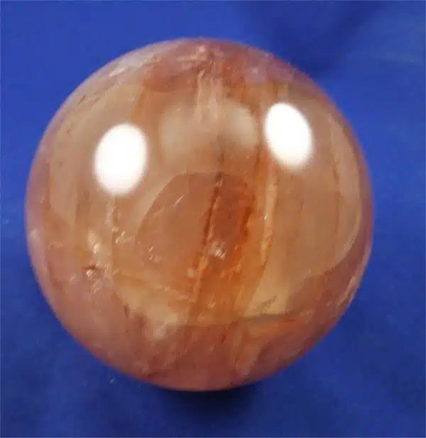 Red Hematoid Quartz Sphere 7