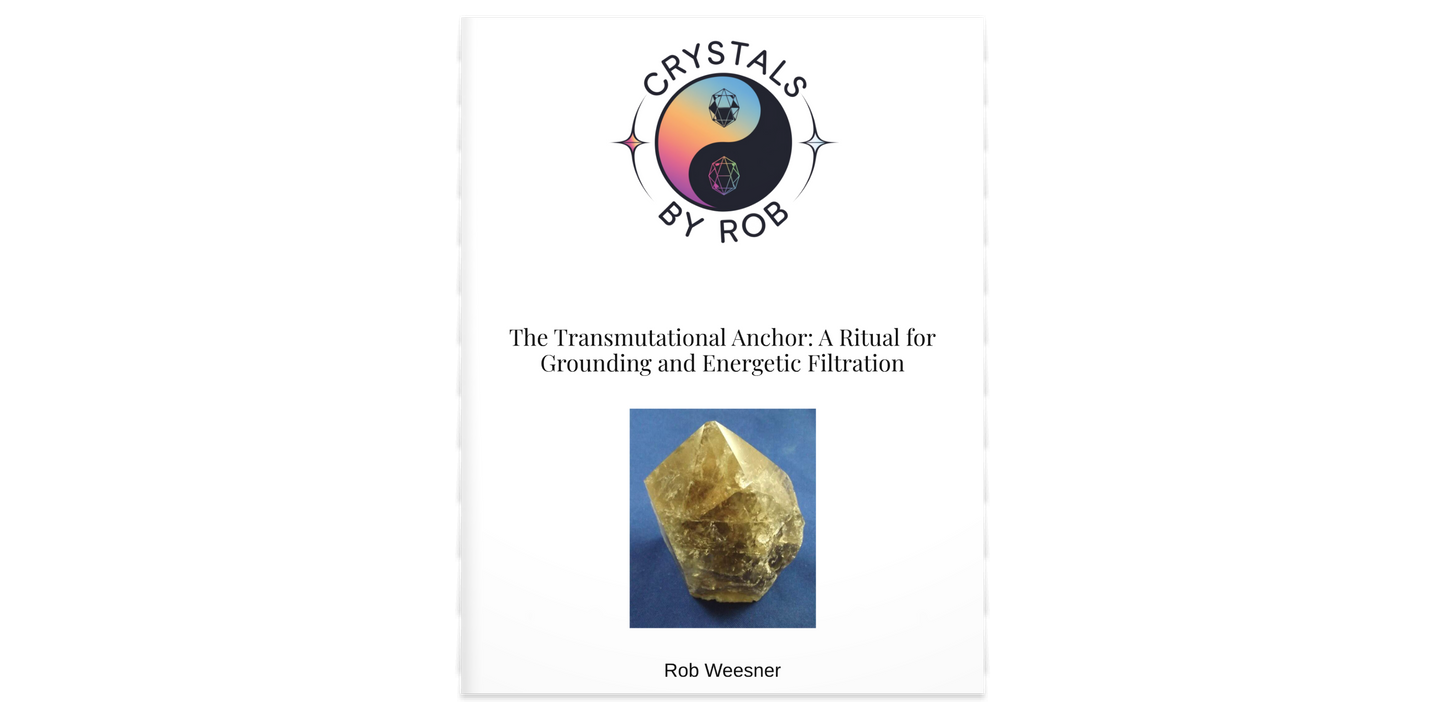 The Transmutational Anchor: A Ritual for Grounding and Energetic Filtration