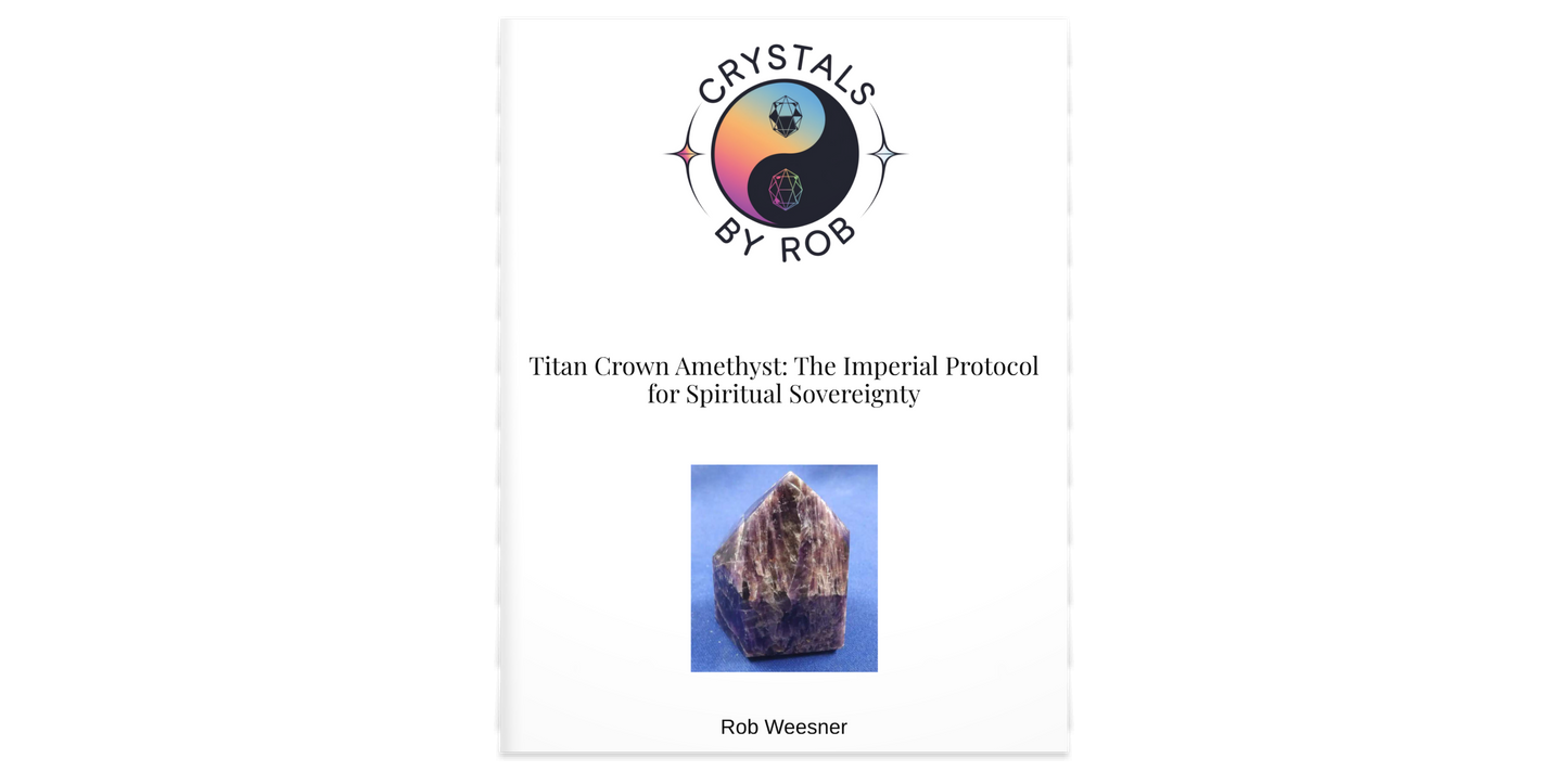 Titan Crown Amethyst: The Imperial Protocol for Spiritual Sovereignty